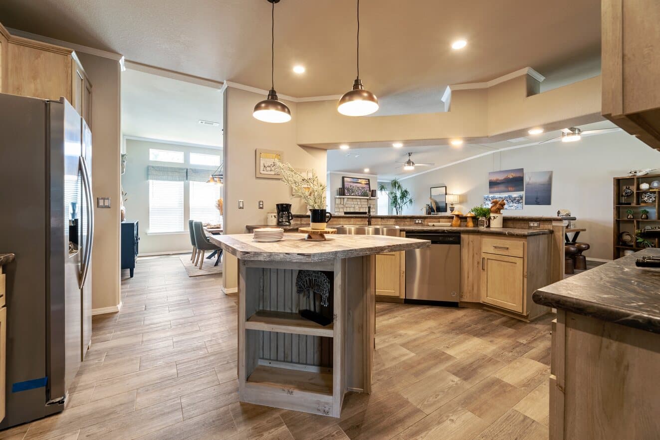Hacienda ii flex 57664a kitchen home features