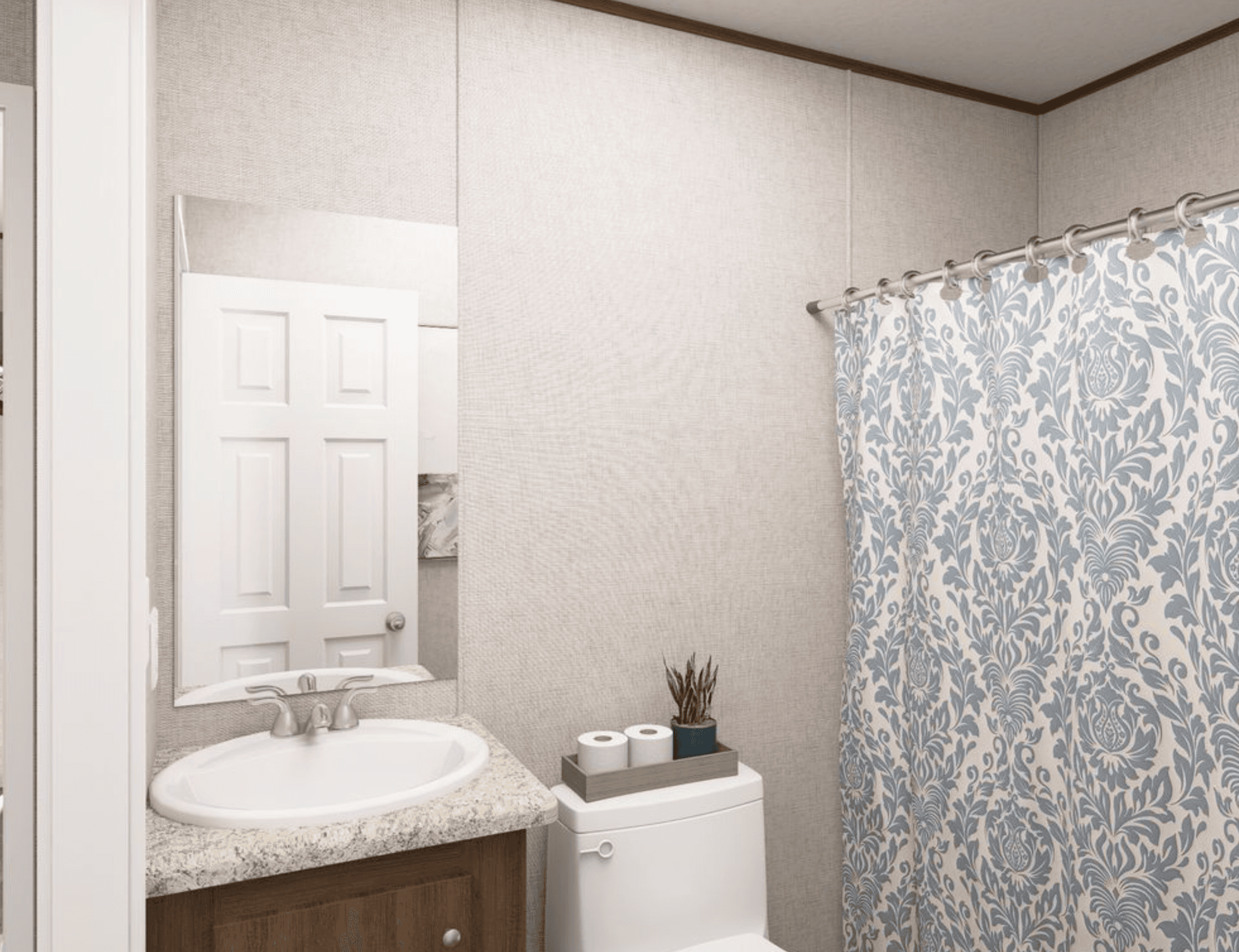 Tulip bathroom home features