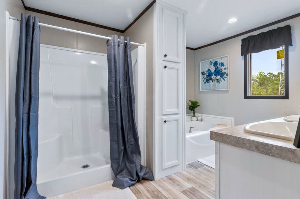 Colossal bathroom home features