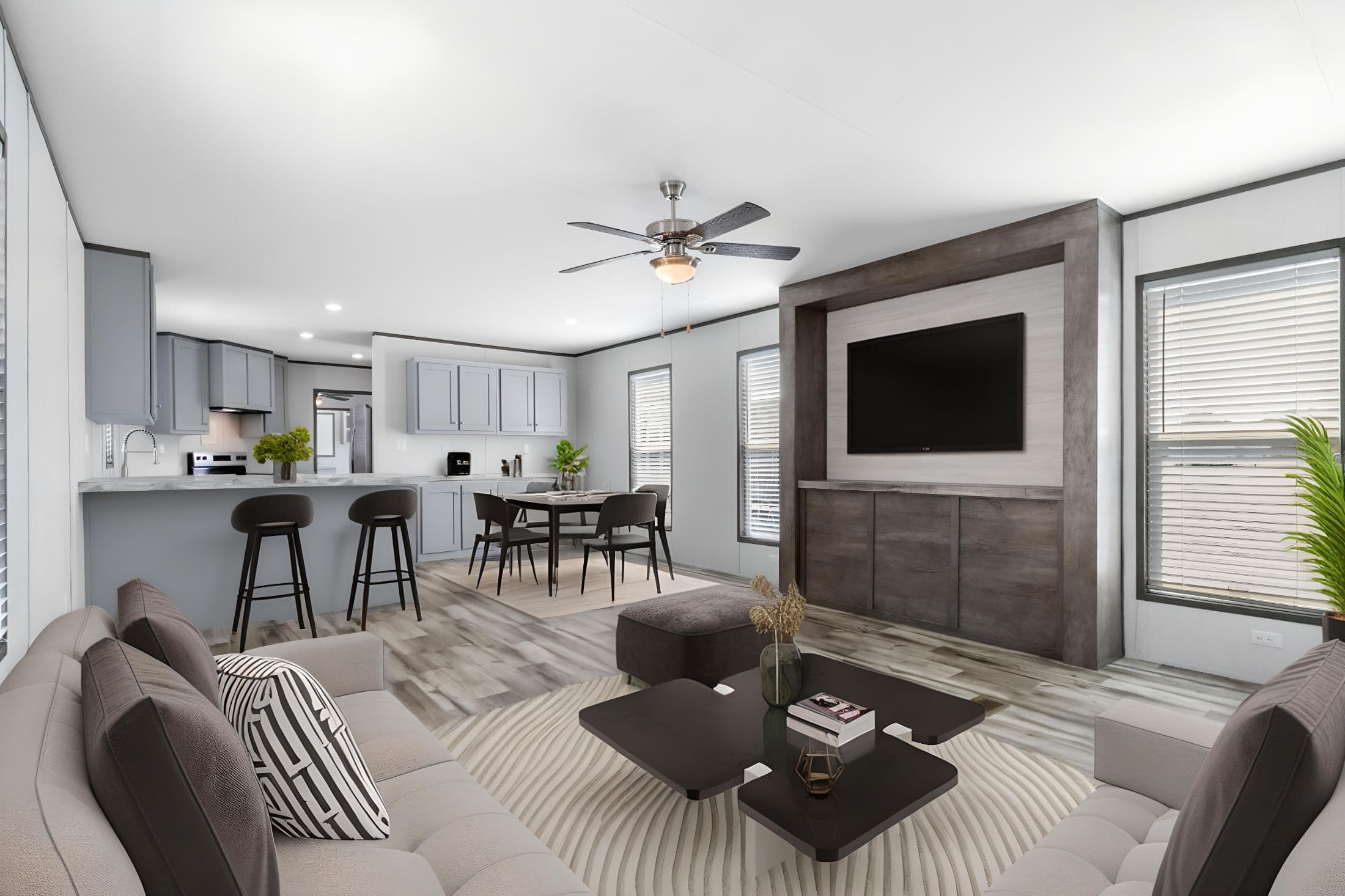Baytown interior and hero home features