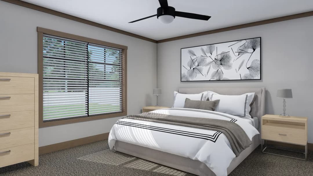 Everett elite bedroom home features