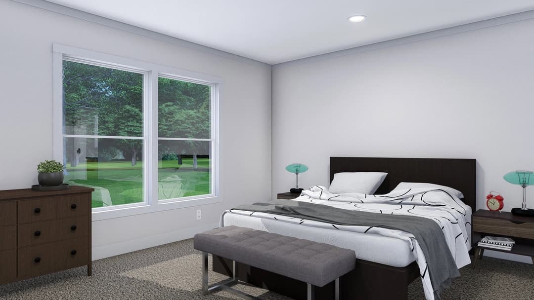 Lovely day bedroom home features