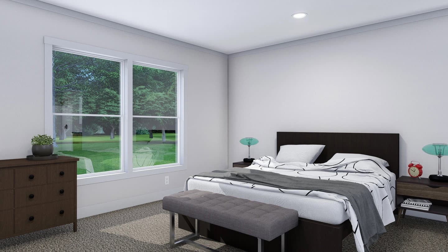 Lovely day bedroom home features