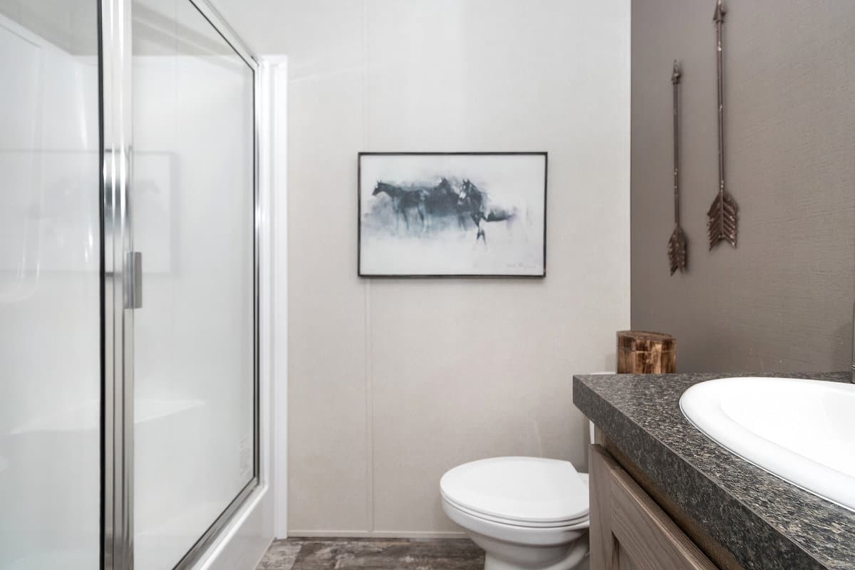 The patton bathroom home features