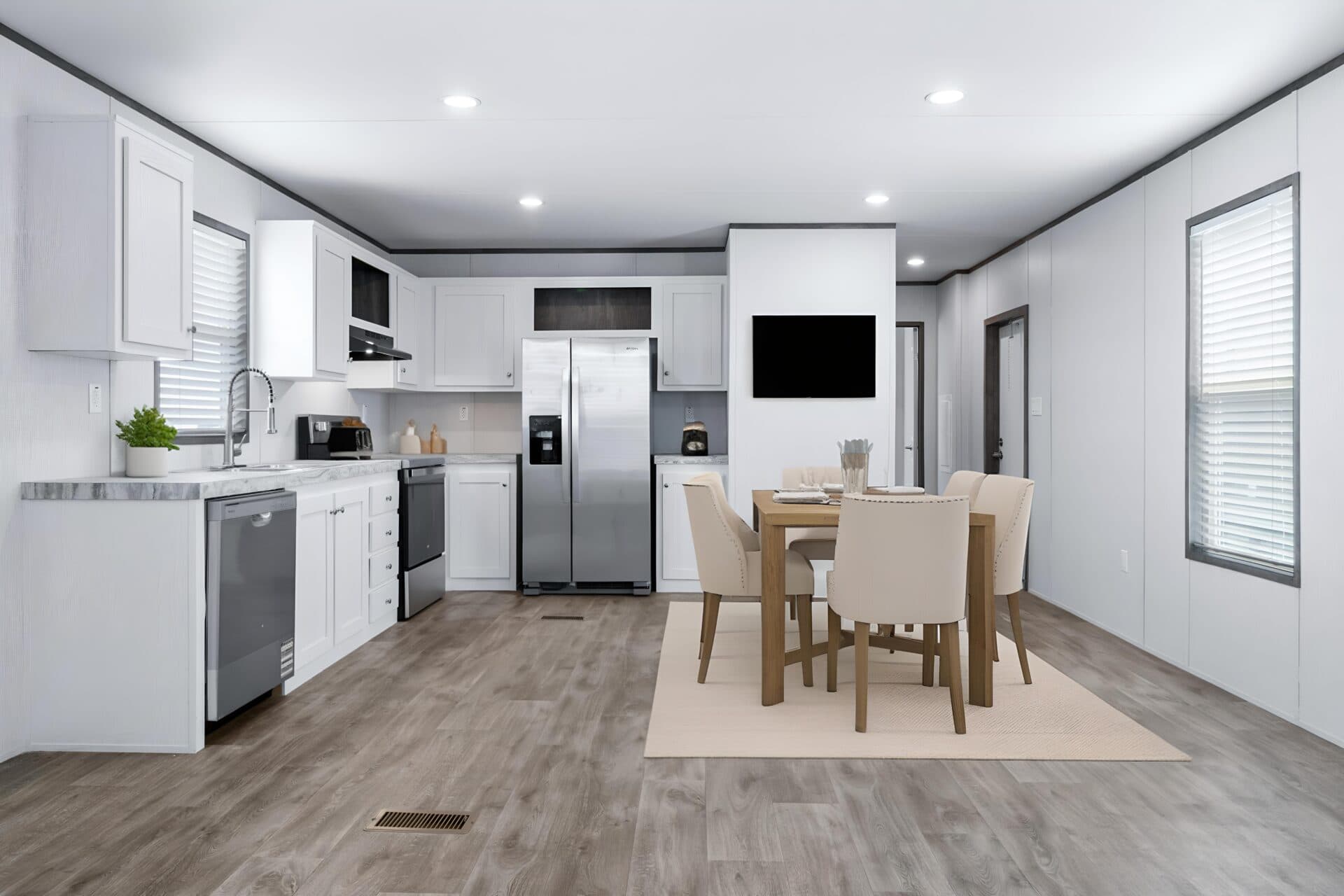 Tropic kitchen home features