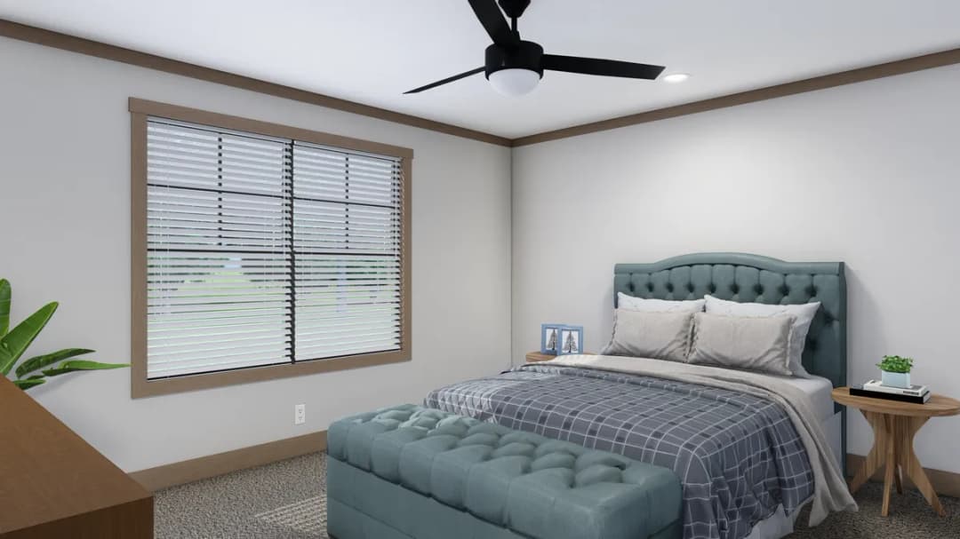 Wilder bedroom home features