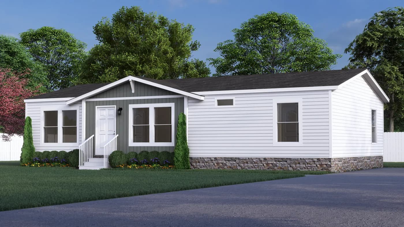 The renegade hero, elevation, and exterior home features