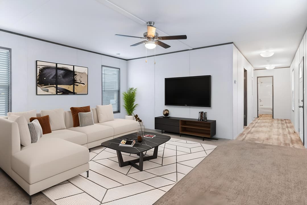 The cuatro interior home features