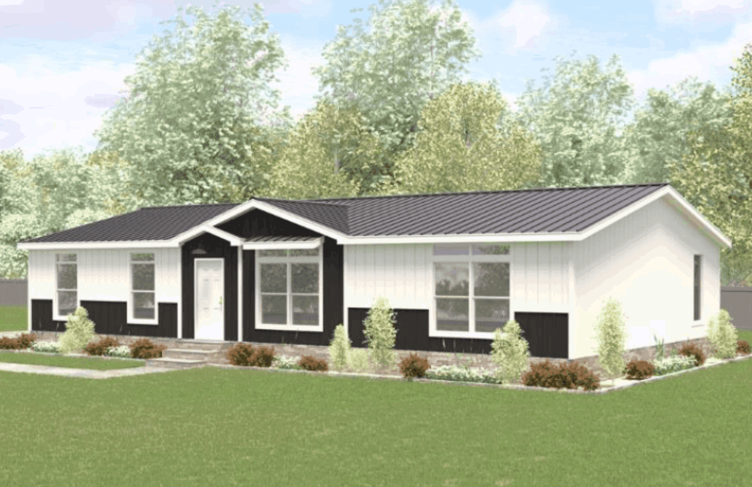Cimarron 32563a hero, elevation, and exterior home features