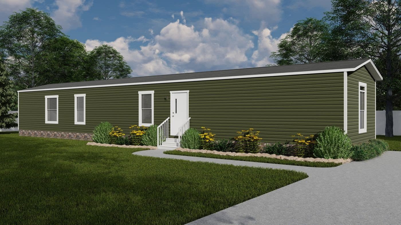 Select 16723b hero, elevation, and exterior home features