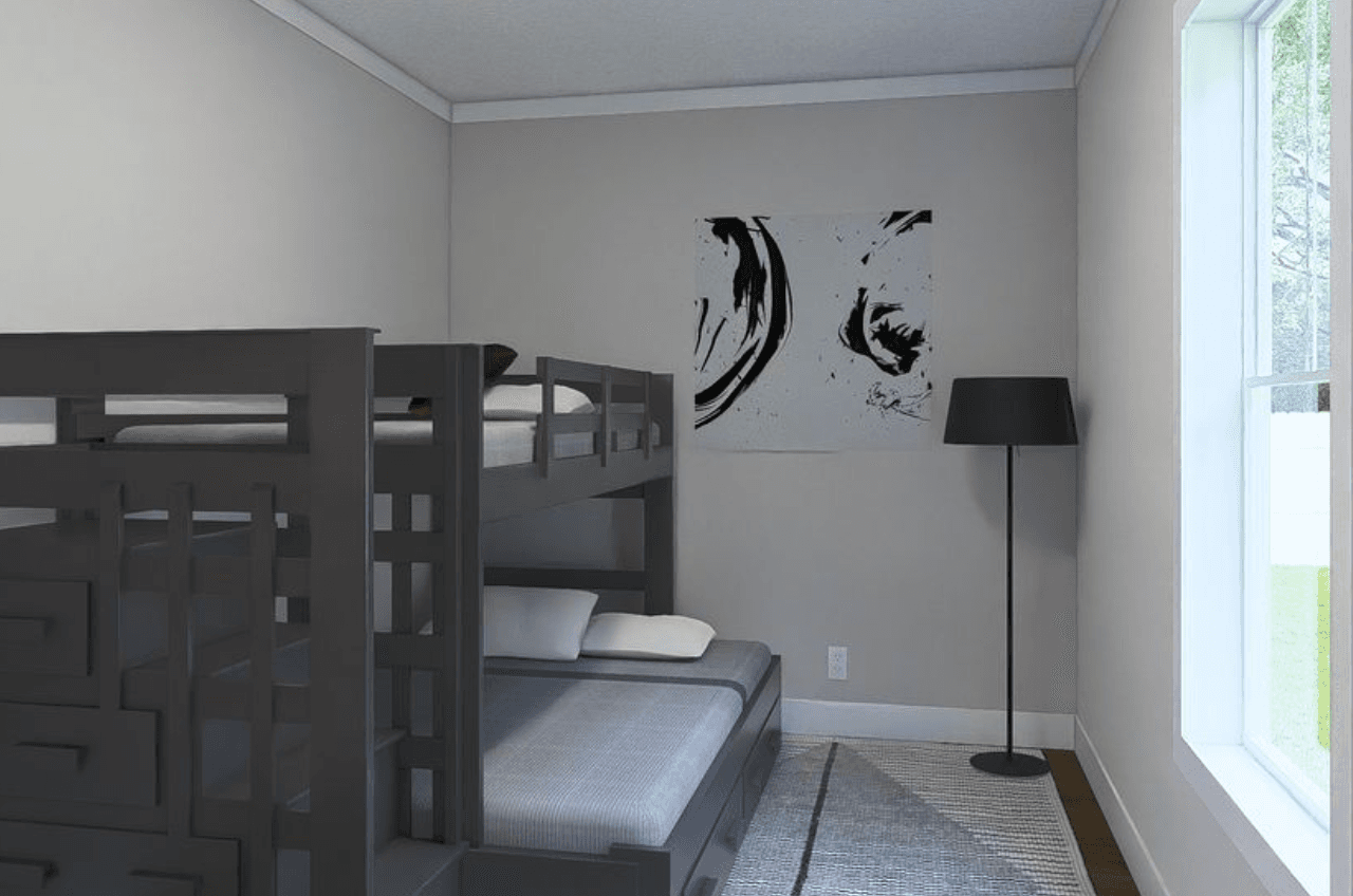 Born to run bedroom home features